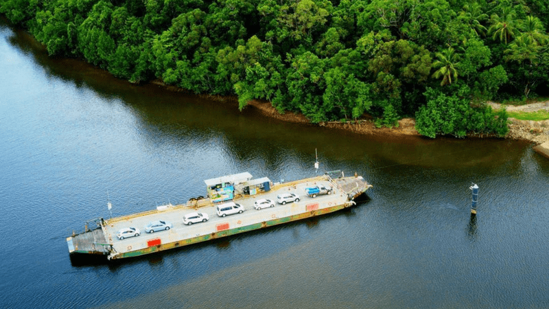 Free travel on Daintree Ferry, visitor travel restrictions lifted