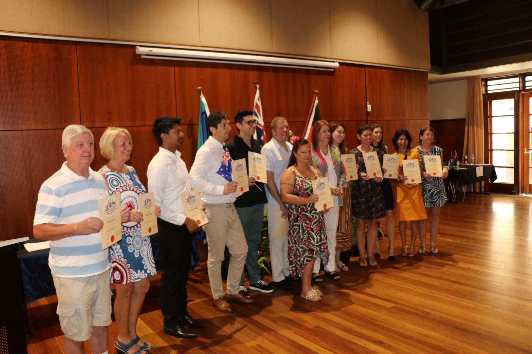 Douglas welcomes 12 new Aussies