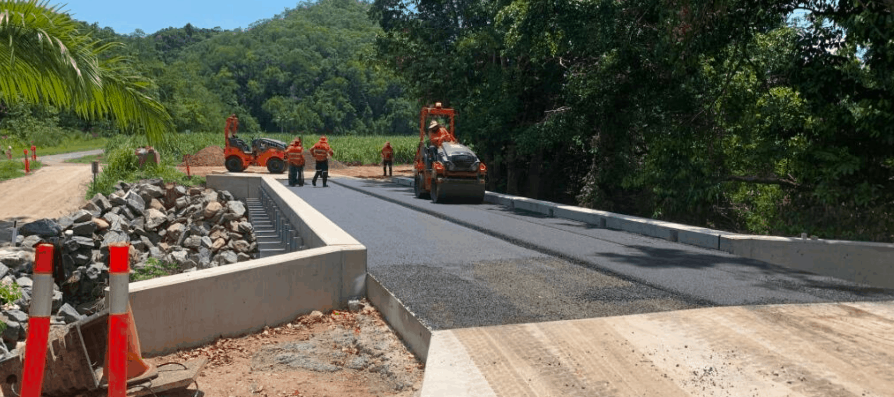 Poletti Bridge reopened for traffic 19 Dec 2019