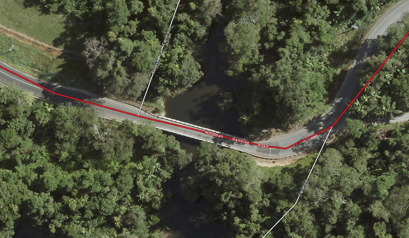 Barratt Creek Bridge Mossman-Daintree Road