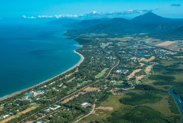 POST page header - aerial port douglas from four mile to wangetti