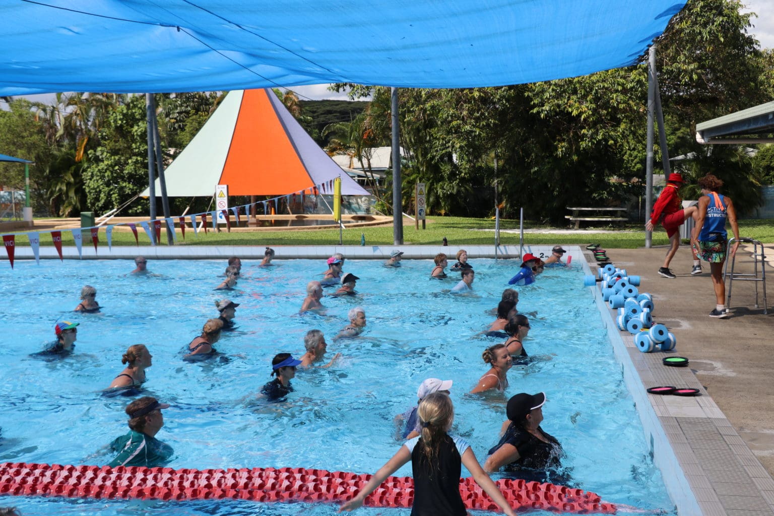 Active8 AQUAFIT Class Brings Community Together of All Ages Douglas