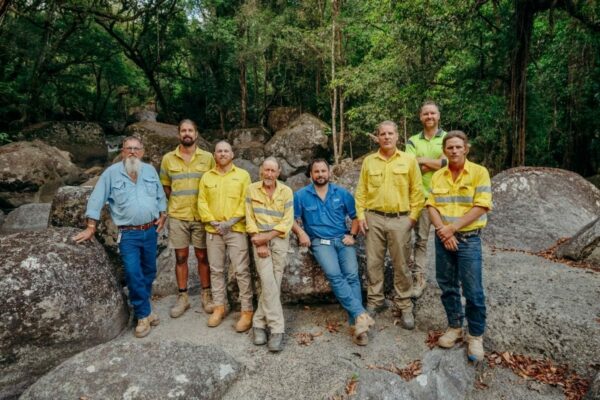 Water Reticulation Team at Rex Creek Intake