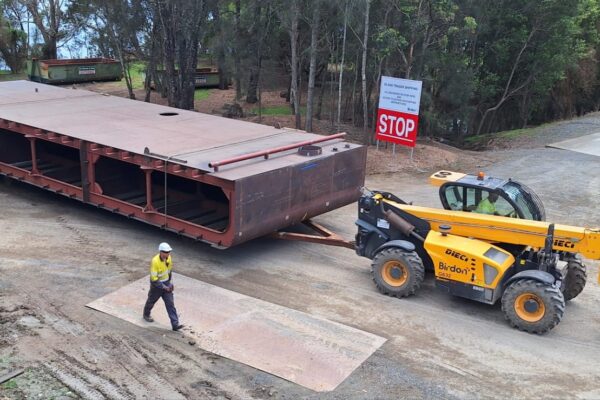 Daintree Ferry move for paint Daintree Ferry move for paint