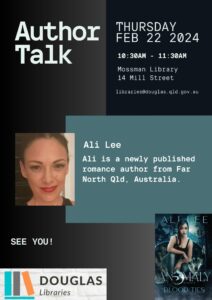 Douglas Library - Author Talk: Ali Lee - Douglas Shire Council