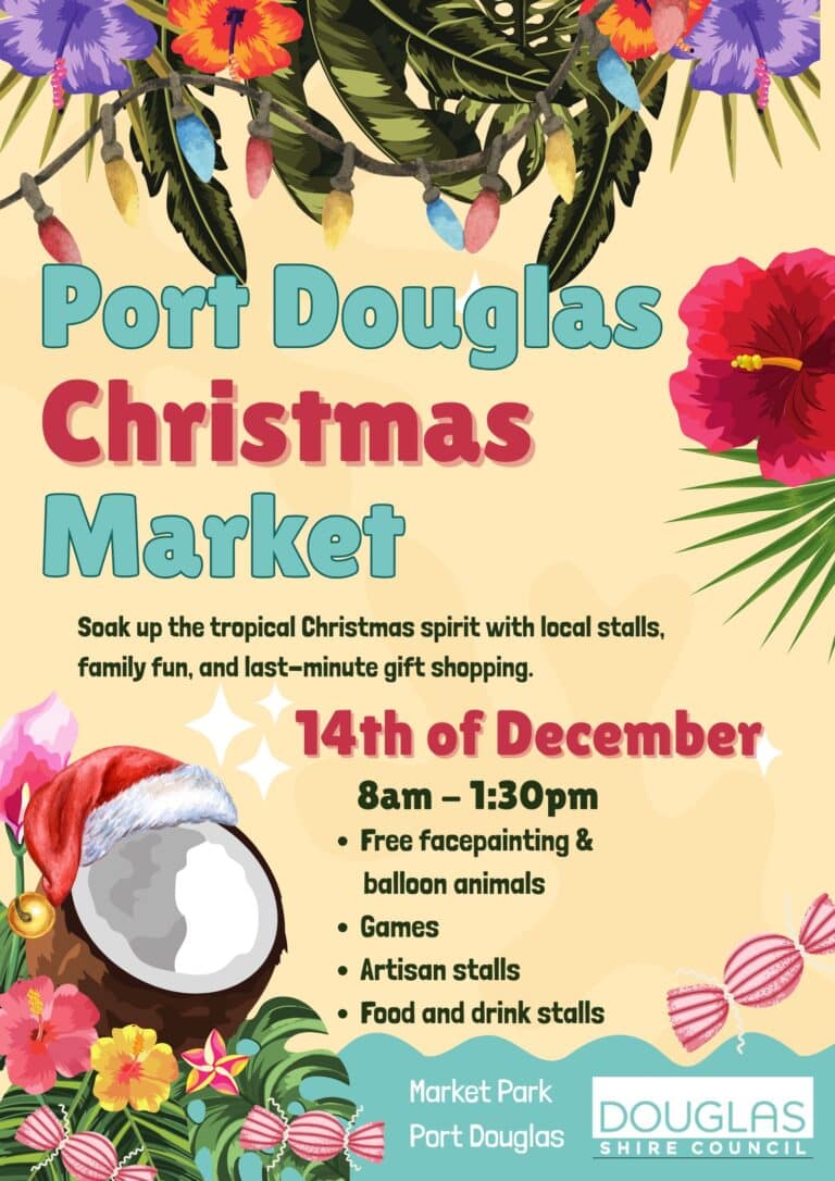 Port Douglas Sunday Markets Christmas Special Douglas Shire Council