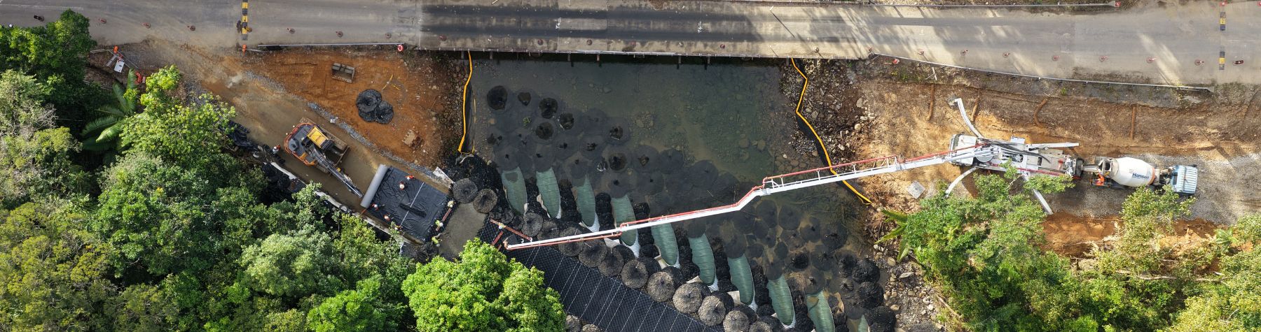 Stronger bypass complete, securing access at Noah Creek