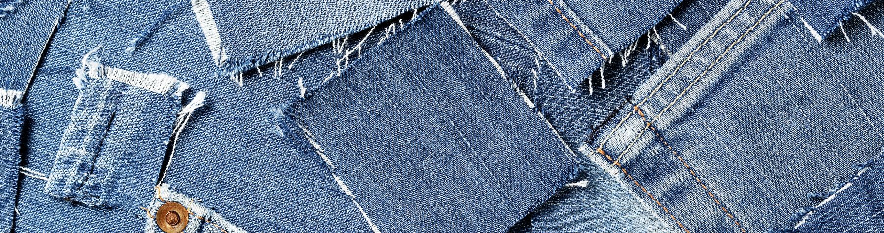 Maureen giving old denim a new life